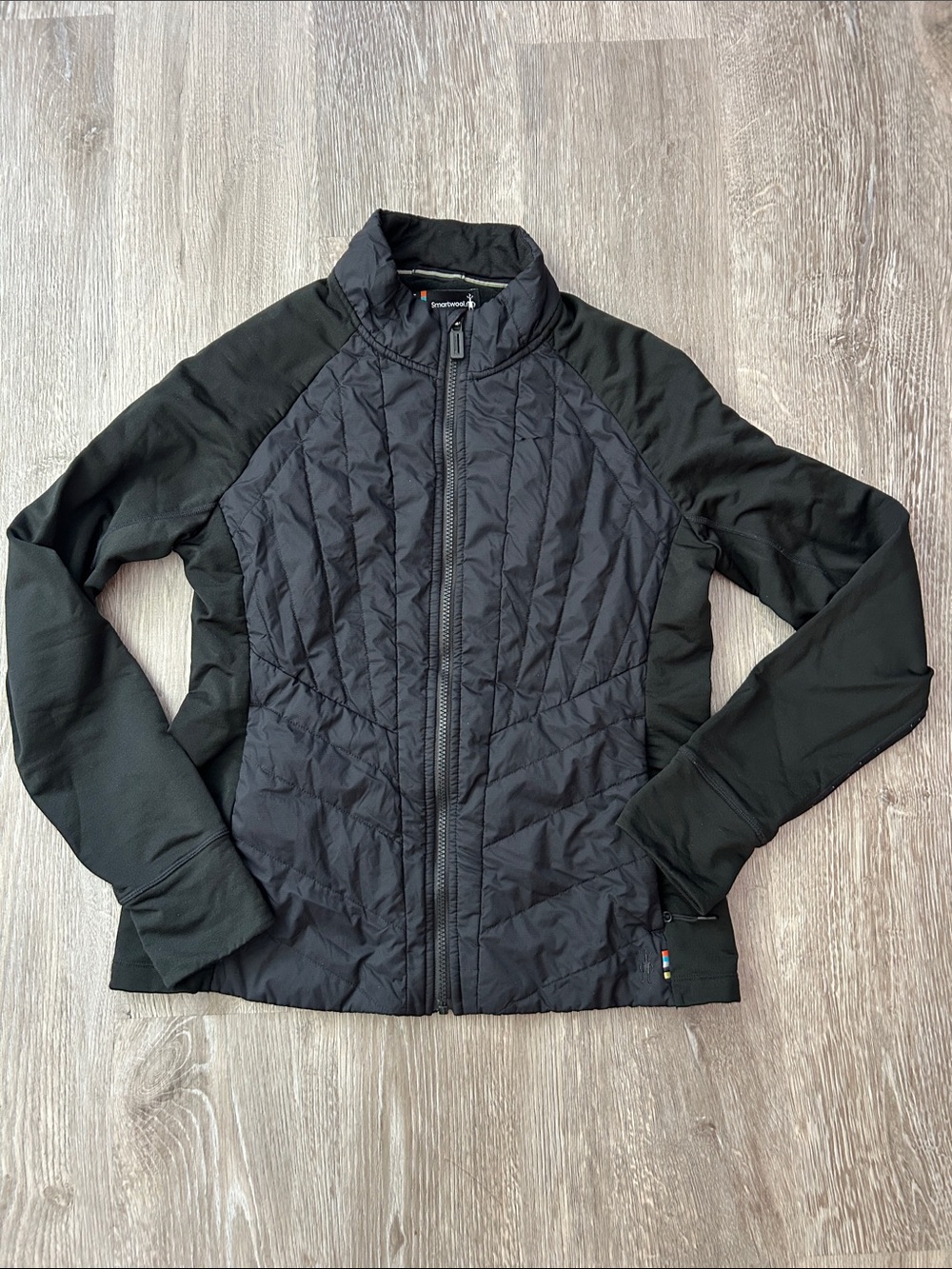 Smartwool Women’s Black Quilted Hybrid Jacket
